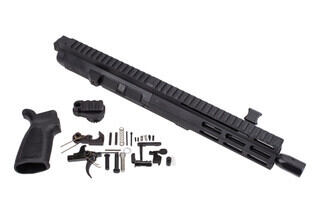 FM Products 9" AR-15 .223 Wylde Gen 2 Pistol Build Kit features an interlocking pinned gas block